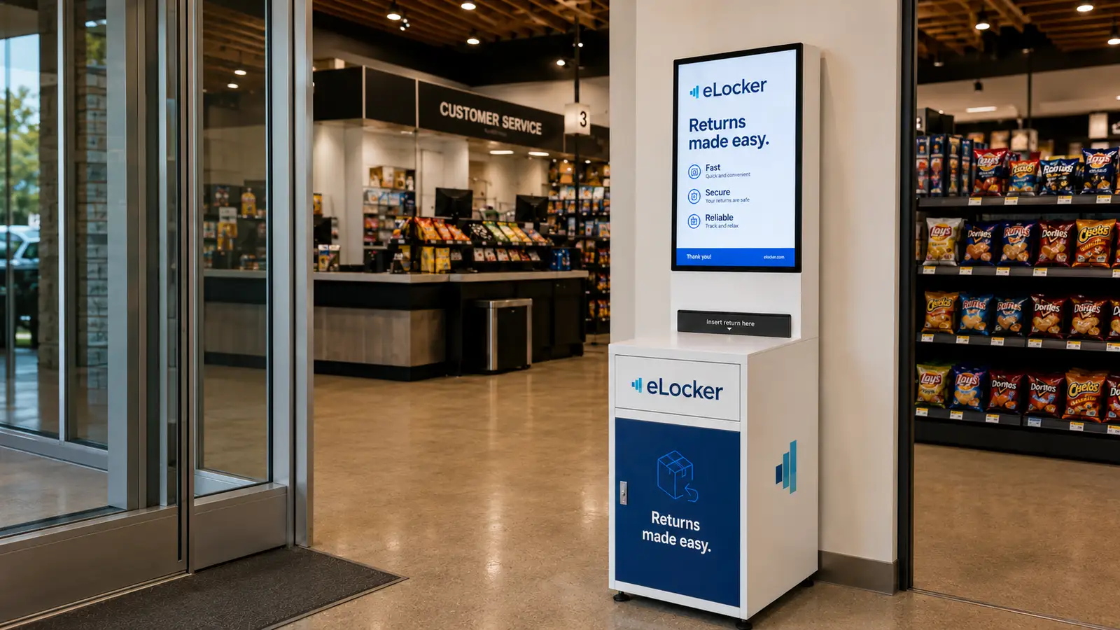 How Smart Locker Returns Work